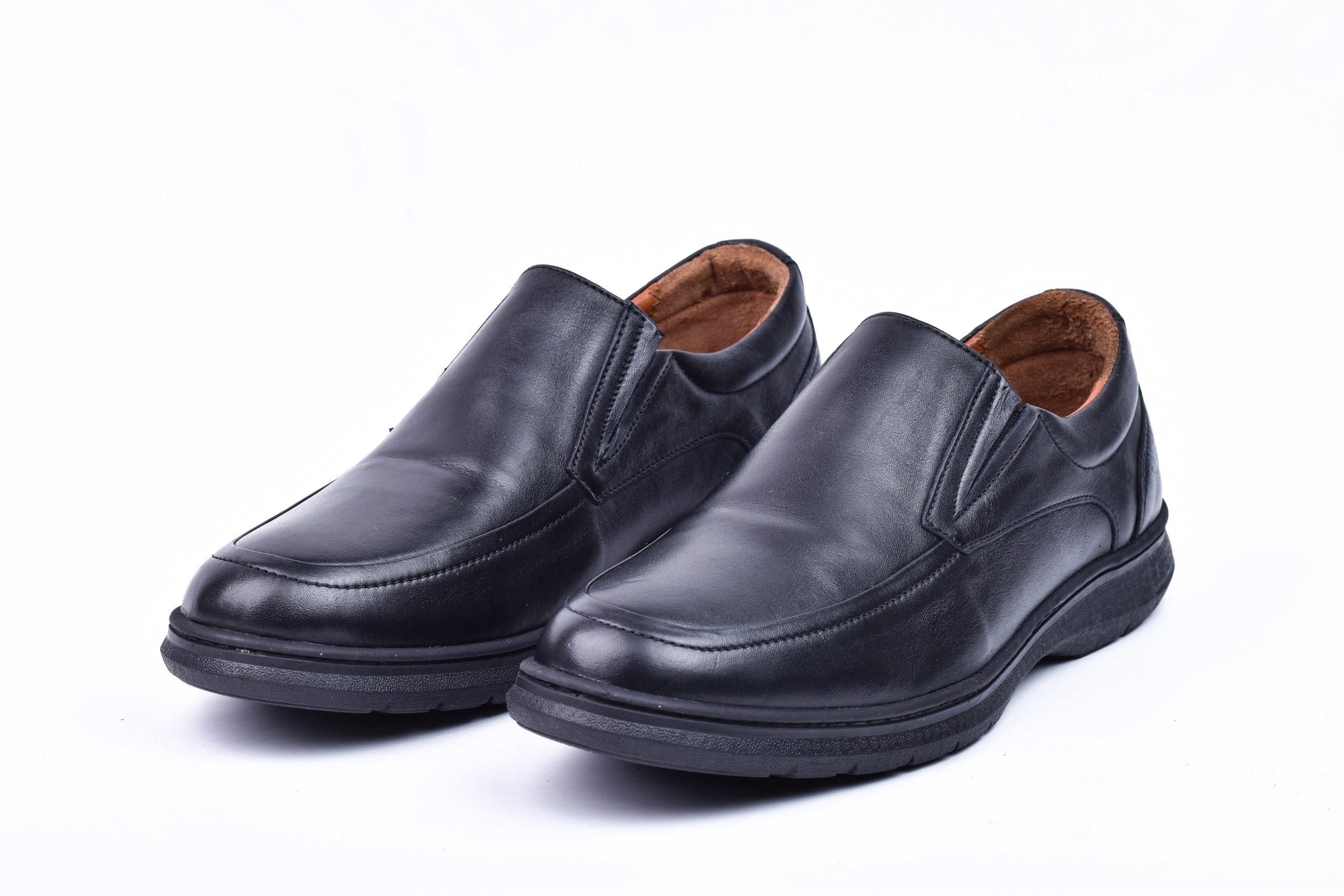 Chaussures homme classe en cuir - op82 - Noir - Opiyane Spécialisé