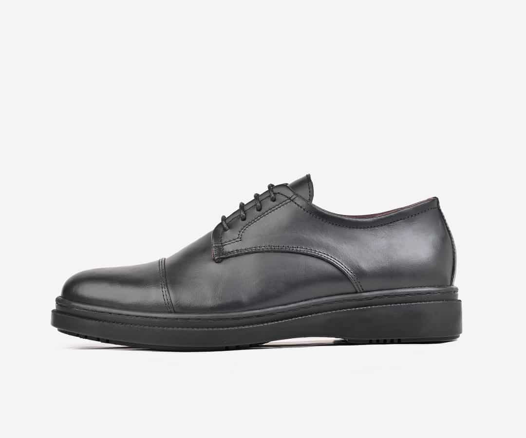 Chaussures homme classe en cuir - op82 - Noir - Opiyane Spécialisé