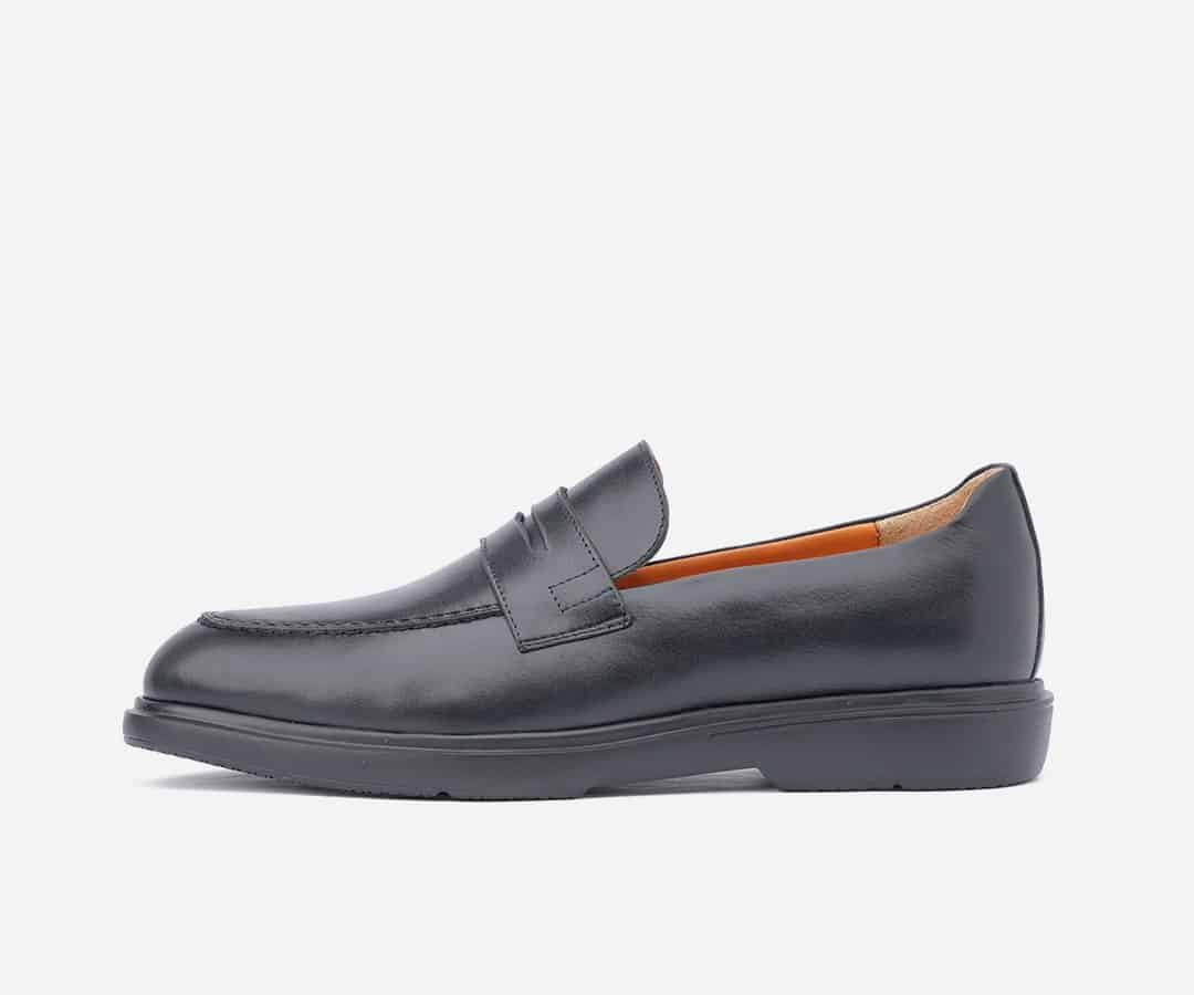 Chaussure de ville homme en cuir medical noir - op104 - <strong>OPIYANE</strong>