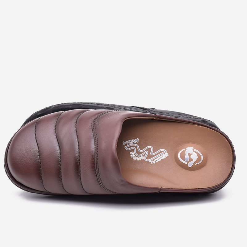Sabot Medical Homme marron opiyane op153 1 2