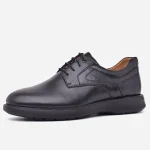 Chaussures Pour Tous Les Gouts en Cuir Noir – op262