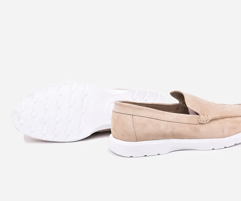 Chaussures europiyane en daim beige – op158 – <strong>OPIYANE</strong> – Image 4