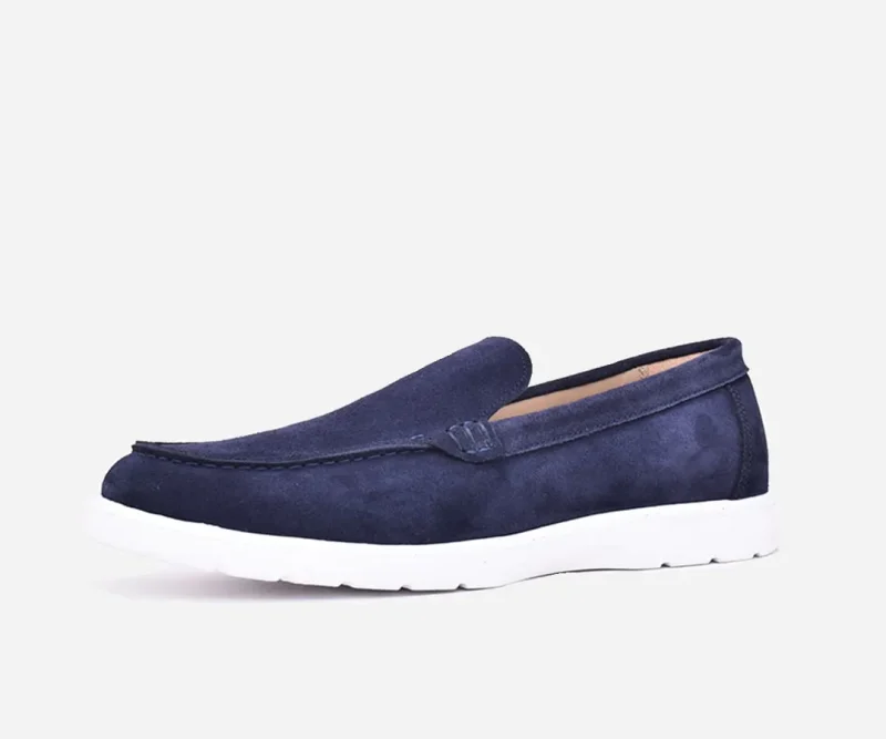 Chaussures europiyane en daim bleu – op158 – <strong>OPIYANE</strong>