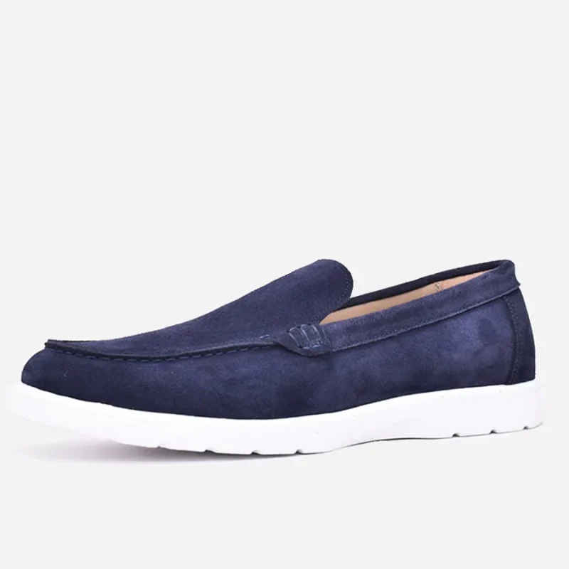 Chaussures europiyane en daim bleu – op158 – <strong>OPIYANE</strong>