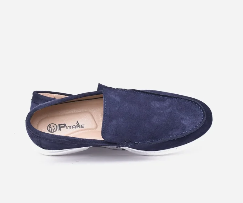 Chaussures europiyane en daim bleu – op158 – <strong>OPIYANE</strong> – Image 3