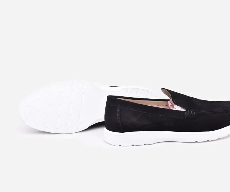 Chaussures europiyane en daim noir – op158 – <strong>OPIYANE</strong> – Image 4