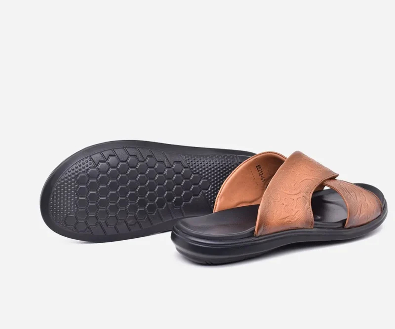 Sandales Médicales Pour Homme Très Confortable Gold - op113- <strong>OPIYANE</strong> – Image 5