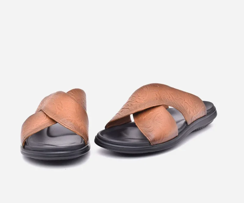 Sandales Médicales Pour Homme Très Confortable Gold - op113- <strong>OPIYANE</strong> – Image 4