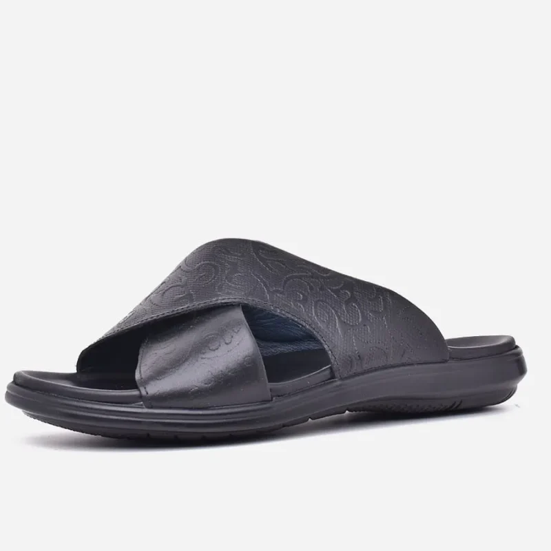 Sandales Médicales Pour Homme Très Confortable Noir - op113- <strong>OPIYANE</strong>