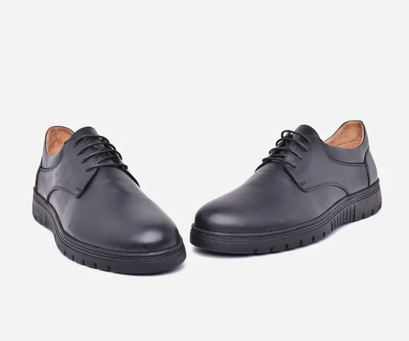 Chaussure Pour homme en cuir noir – op133 – <strong>OPIYANE</strong> – Image 3