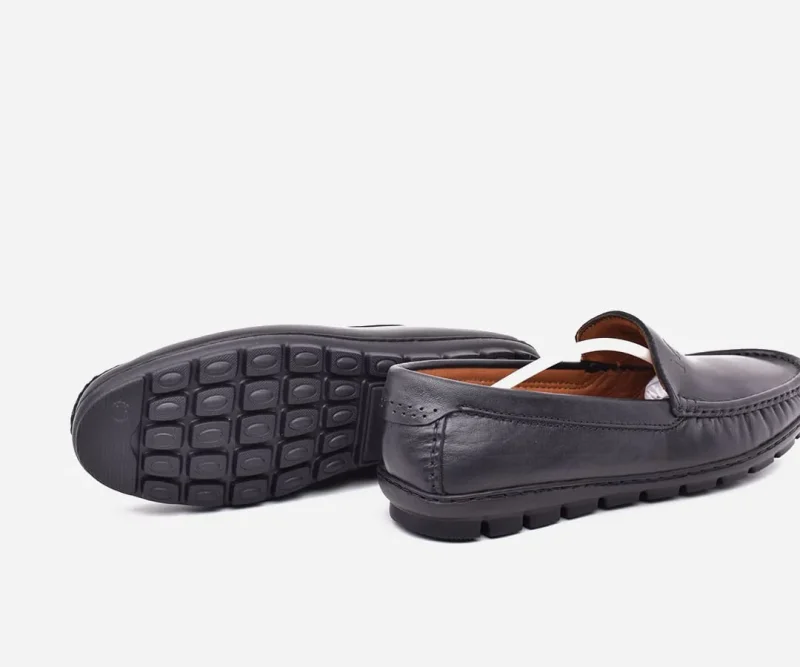 Mocassins pour homme Noir - OP83 - <strong>OPIYANE</strong> – Image 4
