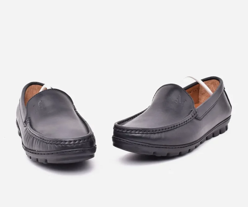 Mocassins pour homme Noir - OP83 - <strong>OPIYANE</strong> – Image 3