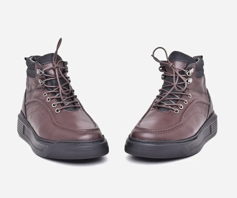 Bottes haut de gamme marron