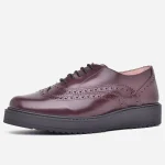 chaussure femme en cuir demasquable op280 1