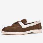 mocassin en daim marron op271 1