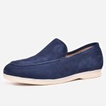 Ballerines en Daim Bleu – op177 – <strong>OPIYANE</strong> 2 Ballerines en Daim