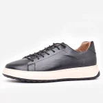 Sneakers homme en cuir véritable noir – op266 – <strong>OPIYANE</strong> 1 Sneakers homme