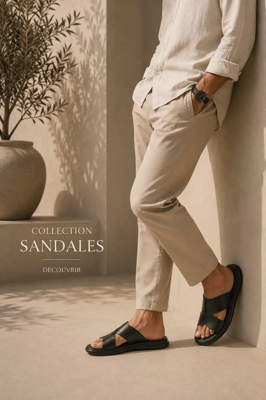 Sandales Pourr homme