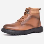 Boot Homme en Cuir Gold Véritable – Élégant et Confortable – op180 – <strong>OPIYANE</strong> 1 Boot Homme